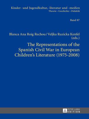 cover image of The Representations of the Spanish Civil War in European Childrens Literature (1975-2008)